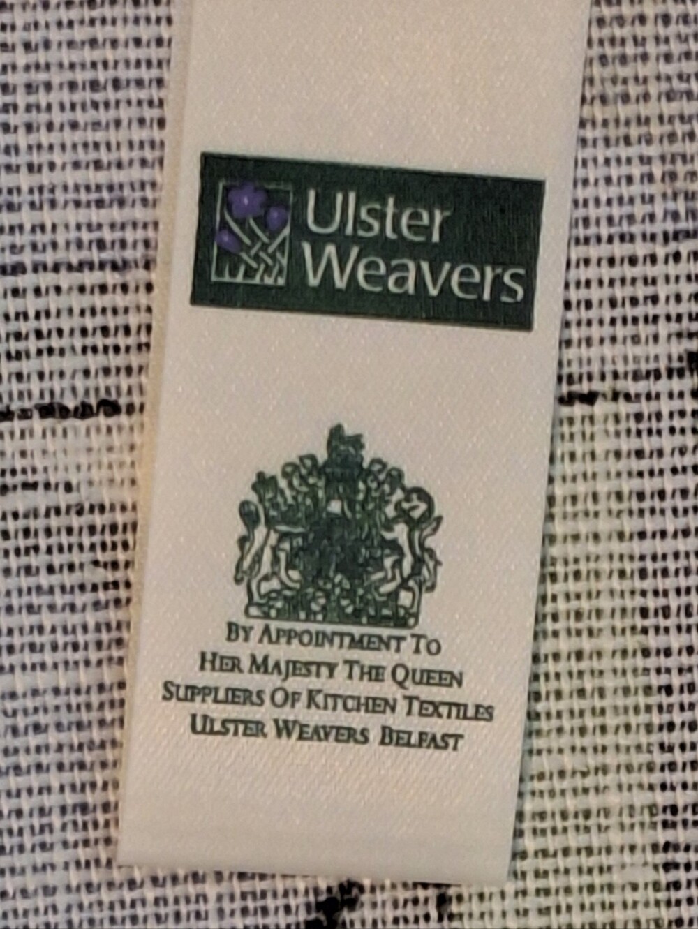Irish Linen Tea Towel Rennie Mackintosh Rose by Ulster Weavers Art Nouveau - Picture 7 of 9